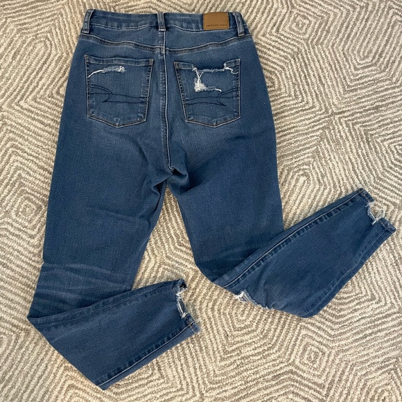 AEO Dream Jean Curvy Hi Rise Jegging Crop - Picture 3 of 8